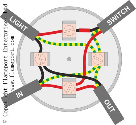 wiring diagram for 4 way switch from a junction box|6 terminal junction box wiring.